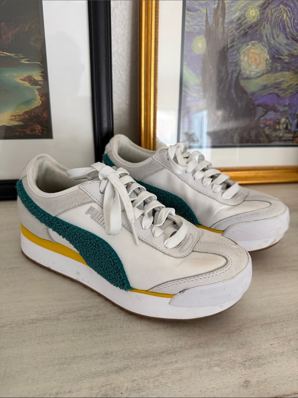 PUMA Roma Amor Heritage platform women’s sneakers size 8.5